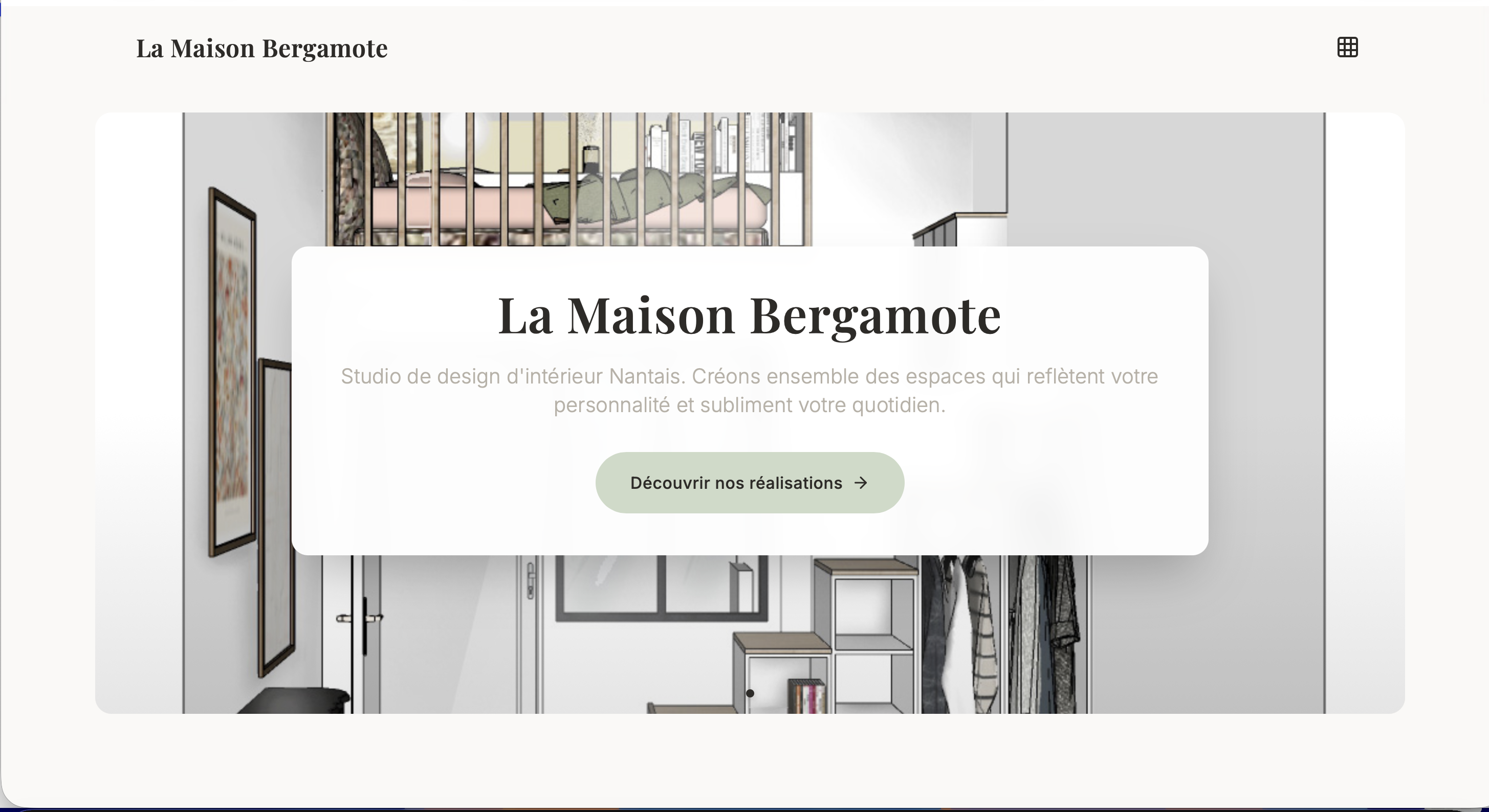 Réalisation La Maison Bergamote — création de site web aux Sables-d'Olonne